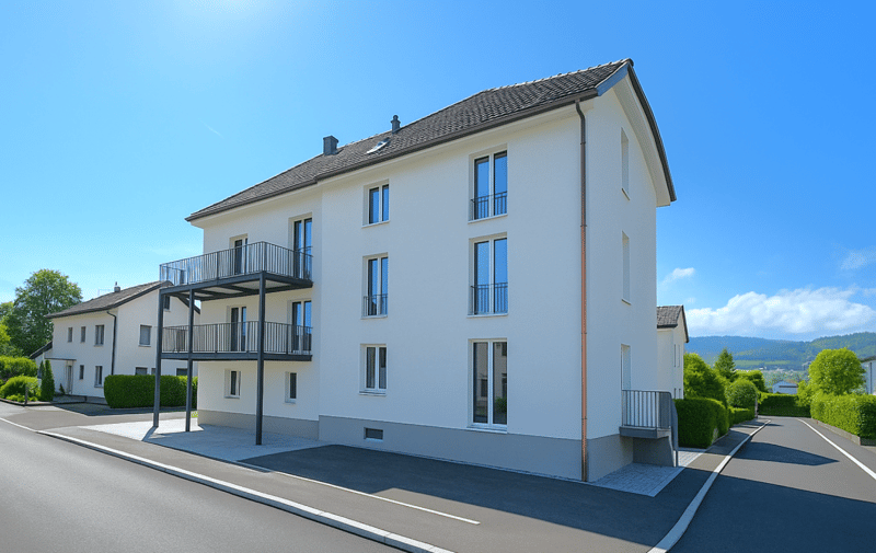 Moderne kleine Douplex Wohnung mit herrlicher Aussicht in Rapperswil zu vermieten (2)