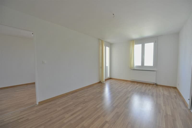 Spacieuse appartement de 2.5 pièces au calme avec balcon, place de parking et bonne accessibilité (9)