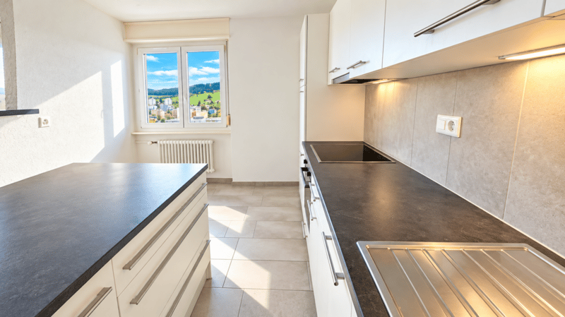 Bel appartement lumineux de 3 pièces avec balcon et magnifique vue dégagée à La Chaux-de-Fonds (1)