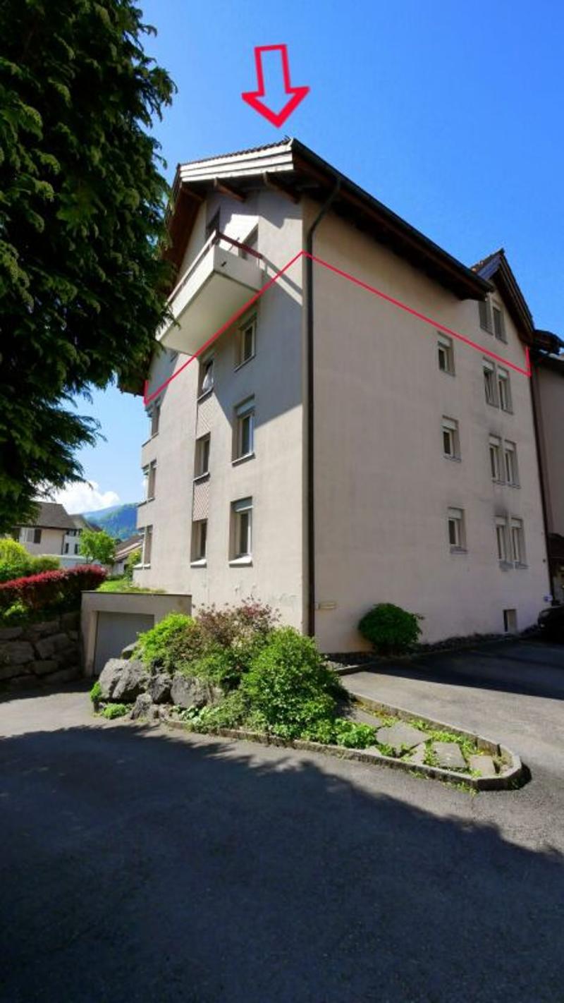5.5 - Zimmer - Dachwohnung (Maisonette) (2)