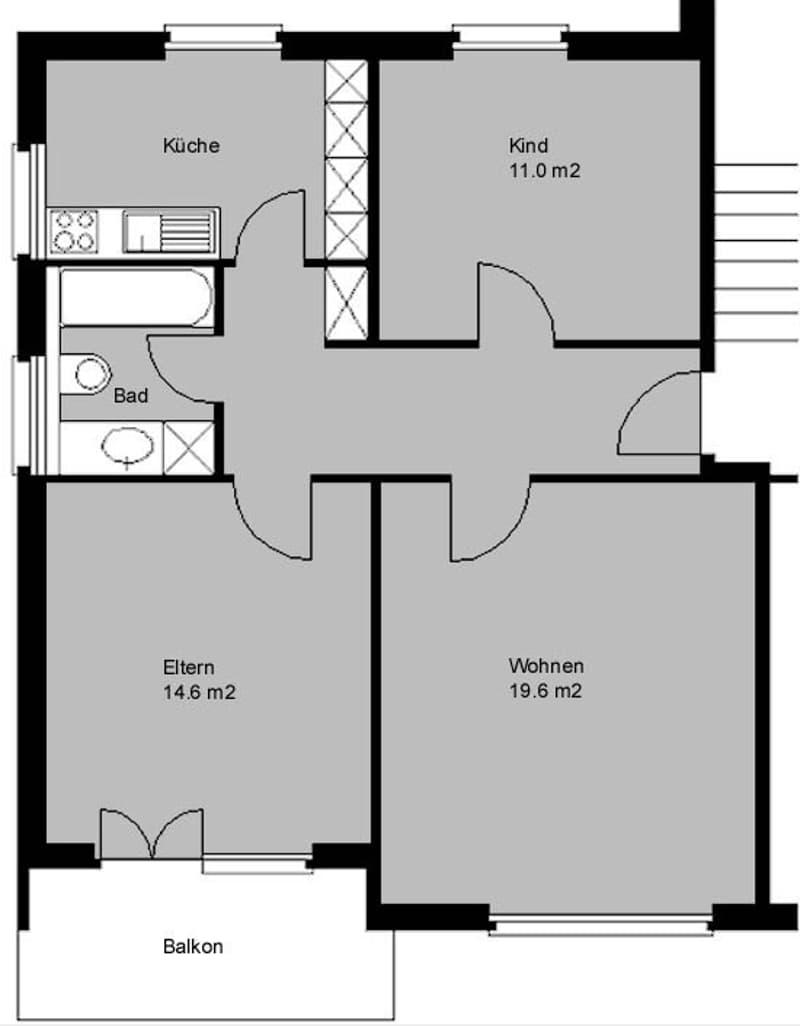 Grundrissplan