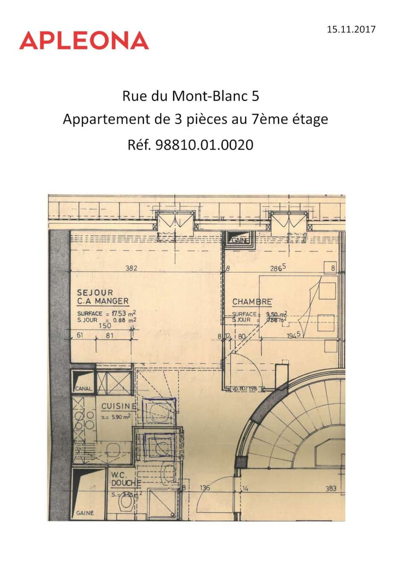 Bel appartement de 4 pièces (env. 70 m2) proche de la gare de Cornavin (10)
