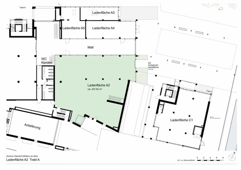 Grosszügige Gewerbefläche im Zentrum Oberdorf, Seite an Seite mit Migros und Lidl (4)