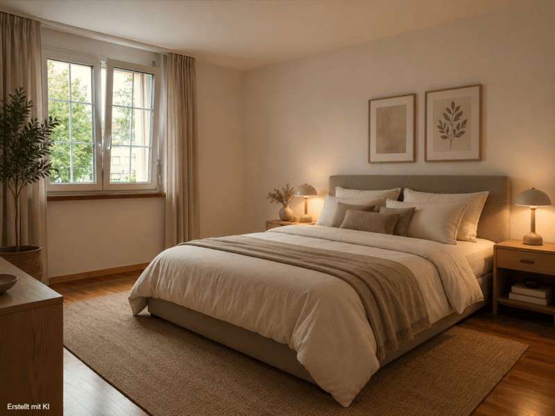 Schlafzimmer "Eltern" -Einrichtungsbeispiel