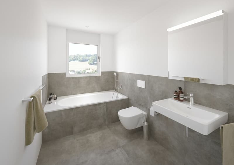 schöne 3 1/2-Zimmer Neubauwohnungen im Grünen (8)