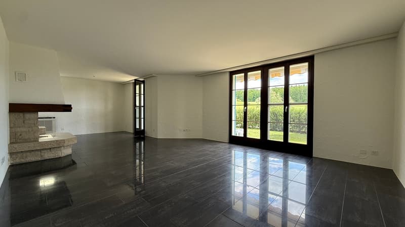 Charmante 5.5-Zimmer-Wohnung mit Kamin und Aussicht in Lufingen (2)