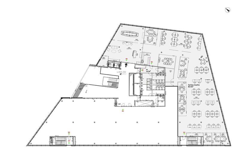Bureaux aménagés à louer à Morges – Superficie de 835 m2 (9)