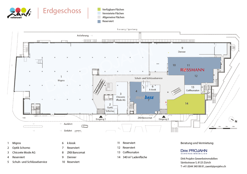 ZÄNTI Einkaufszentrum in Volketswil (3)
