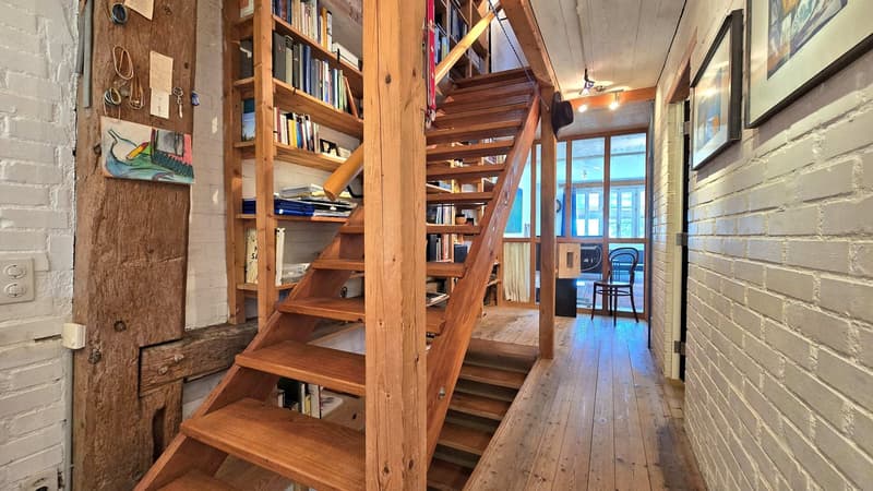 Neu aufgebauter Flarzhausteil mit Atelier-/Loftbereich (9)