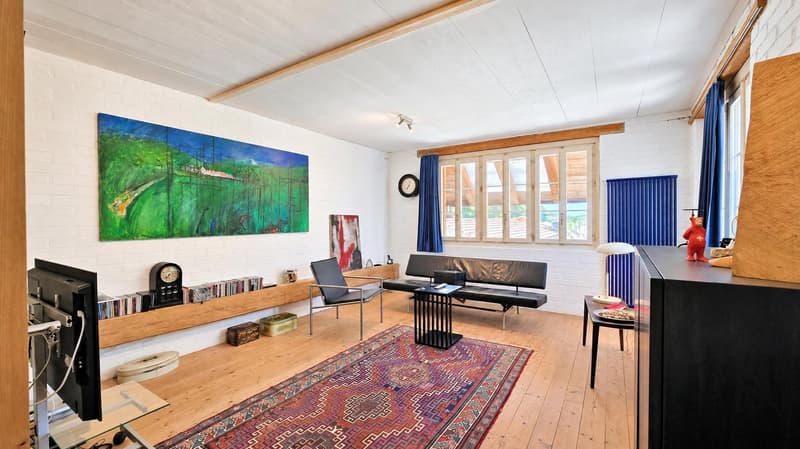Neu aufgebauter Flarzhausteil mit Atelier-/Loftbereich (4)