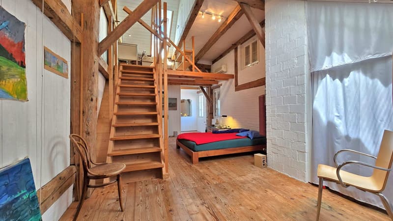 Neu aufgebauter Flarzhausteil mit Atelier-/Loftbereich (11)