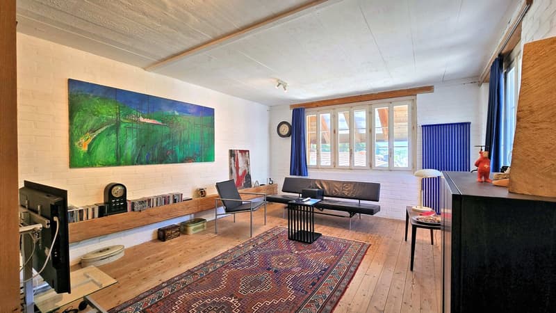 Neu aufgebauter Flarzhausteil mit Atelier-/Loftbereich (4)