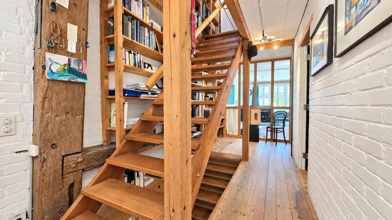 Neu aufgebauter Flarzhausteil mit Atelier-/Loftbereich (9)