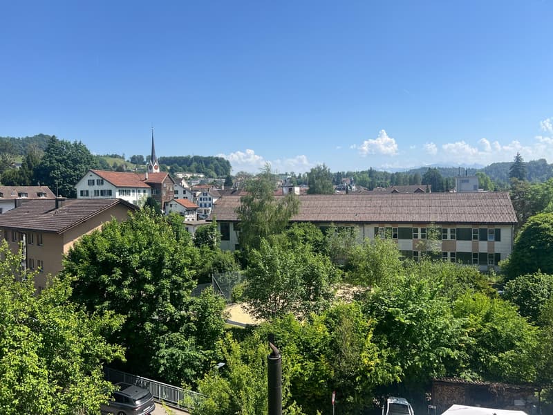 Aussicht vom der Terrasse
