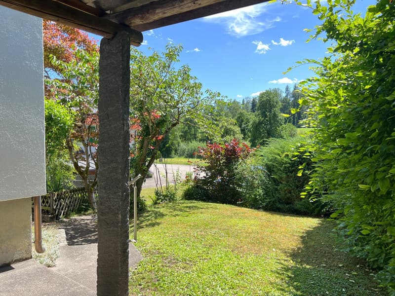 Blick von der Pergola
