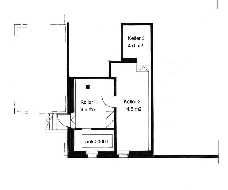 Grundriss Untergeschoss