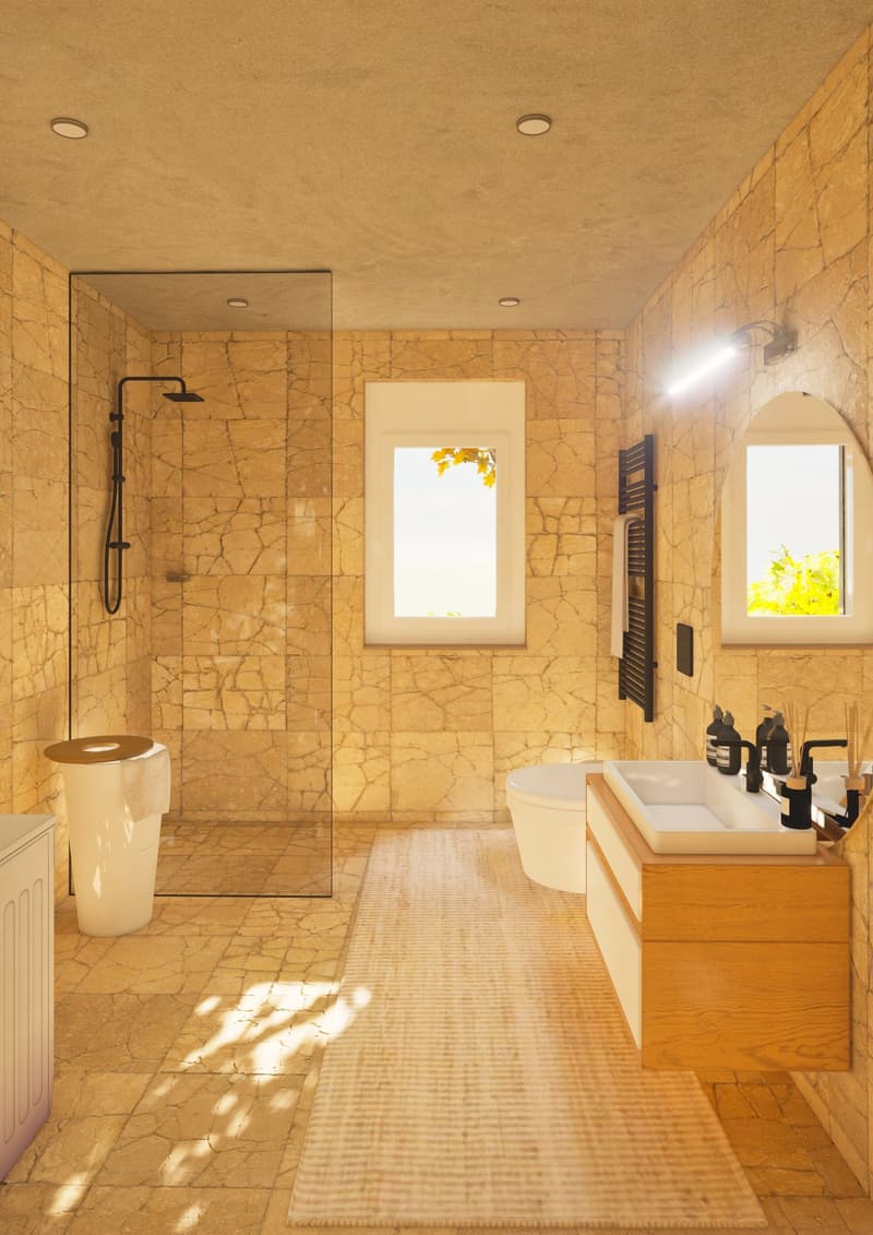 Visualisierung Dusche-WC