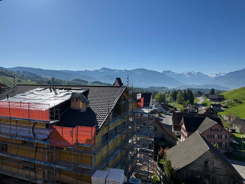 Haus D - Aus- und Fernsicht süd