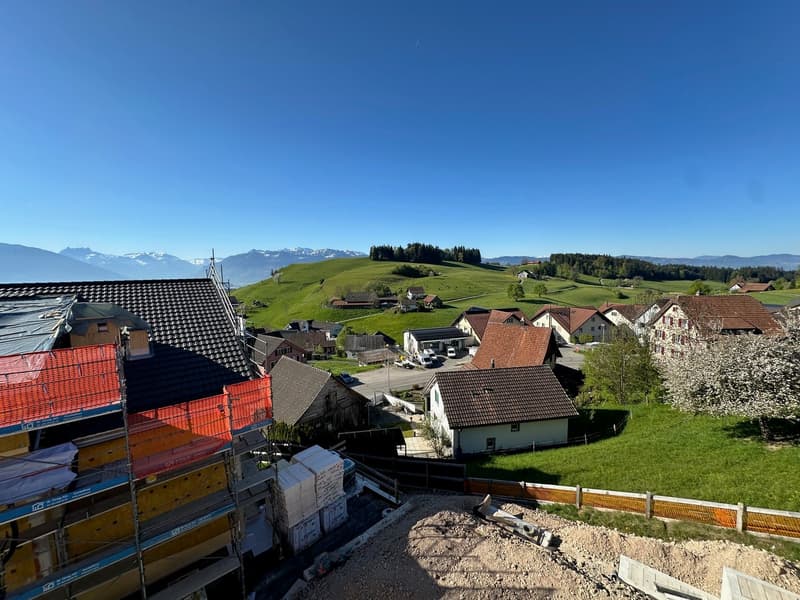 Haus E - Aus- und Fernsicht südwest