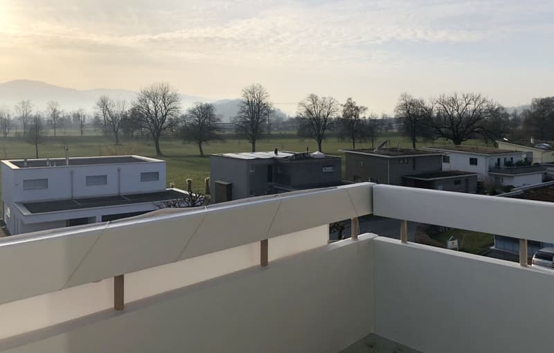 Balkon mit Aus- und Fernsicht südwest