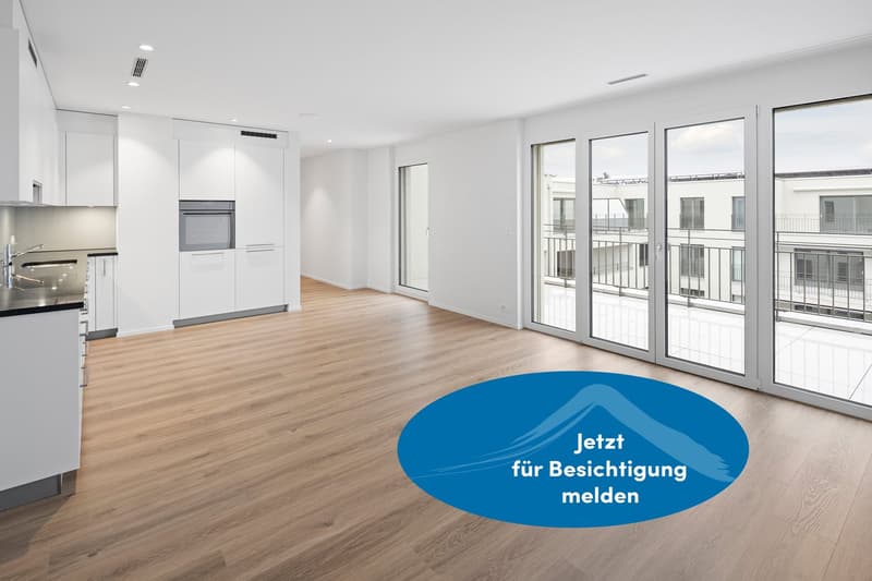 Jetzt bezugsbereit: Moderne Neubau Attikawohnung B22 im Herzen von Zürich-Affoltern (1)