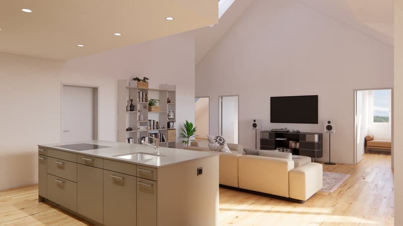 2.5-Zimmer-Dachwohnung in Opfershofen TG (2)