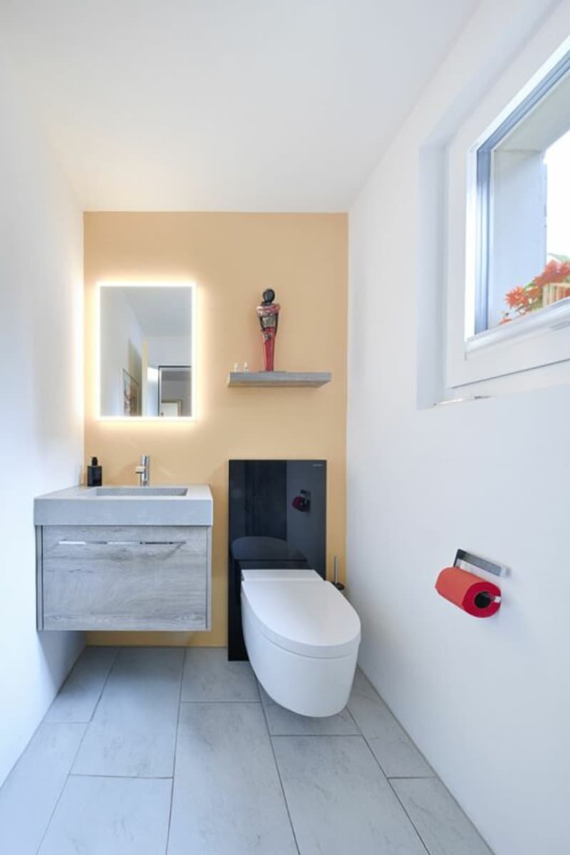 Gästetoilette am Eingangsbereich
