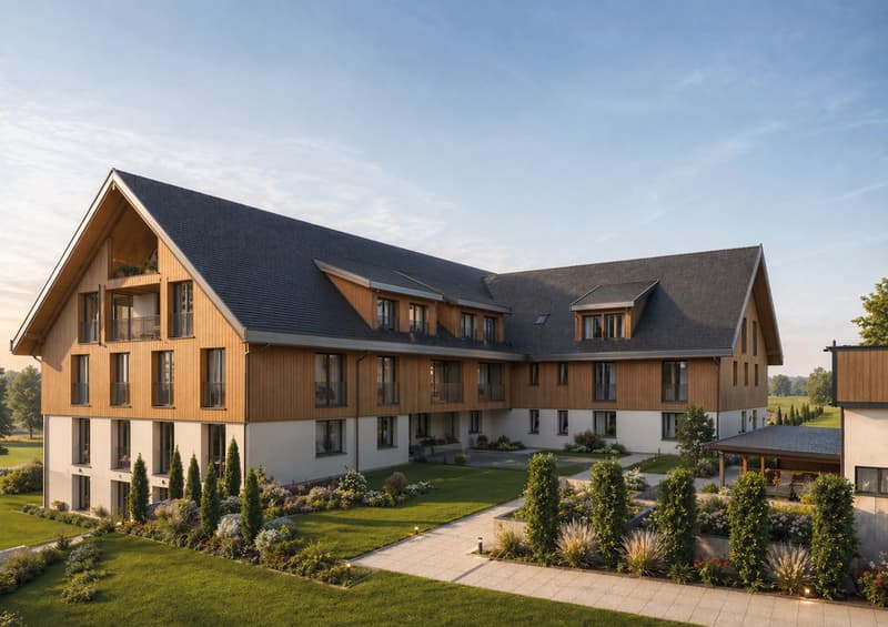 Dachwohnung mit Weitblick | 4½ Zimmer in Hosenruck (2)
