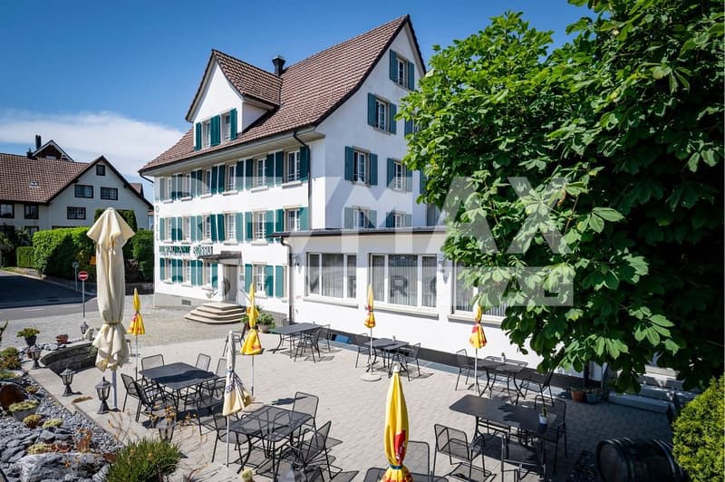 Hotel-Restaurant mit 15 Zimmern, 120 Sitzplätzen sowie Umnutzungs- und Erweiterungspotenzial (10)