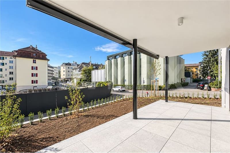 Erstbezug: Moderne 3.5-Zimmer-Gartenwohnung mit hohem Ausbaustandard. (3)