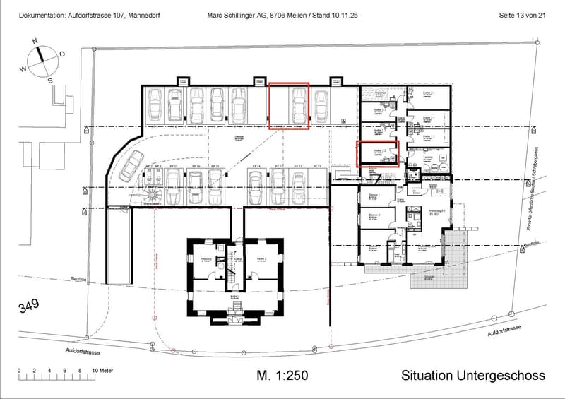 Main area, living room, kitchen, 3 bedrooms, 3 bathrooms, car parking space