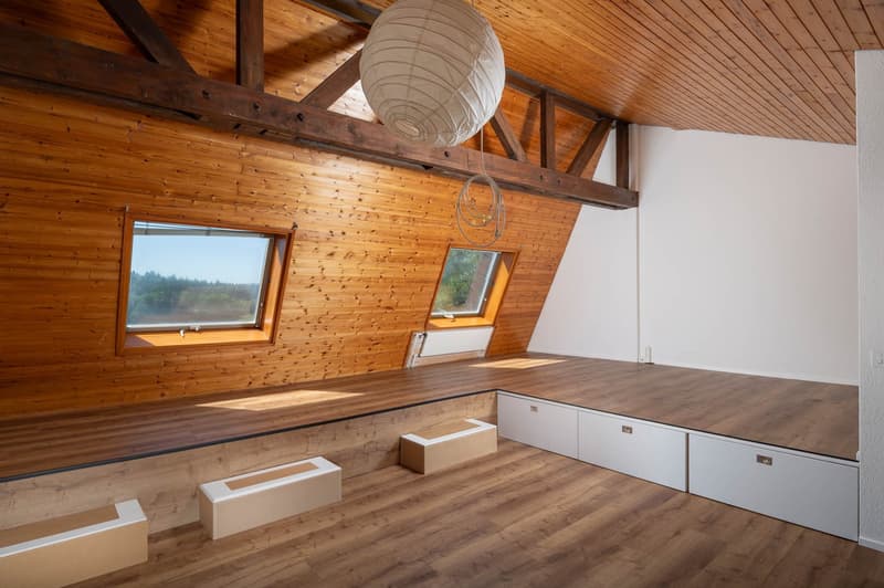 Grosszügige 3½-Zimmer-Dachwohnung mit Wintergarten! (9)