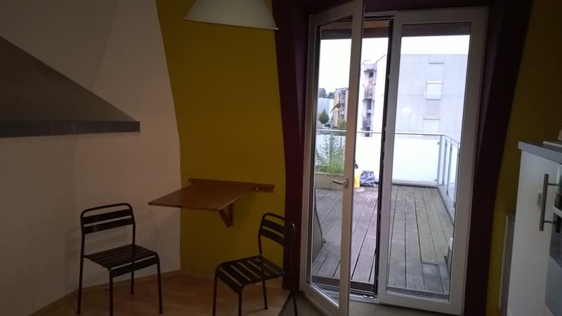 Terrasse bei Küche