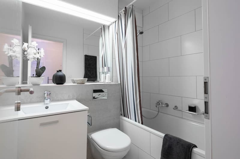 Modern furnished 1-bedroom apartment with weekly cleaning service for rent (5)
