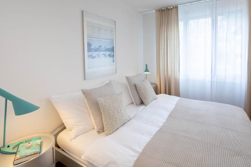 Modern Furnished 2-Room Apartment with Balcony in Zürich Wiedikon (5)