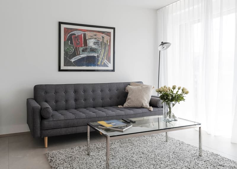 Furnished Studio Apartment Zurich Wiedikon – central, Balcony & cleaning Servic (2)