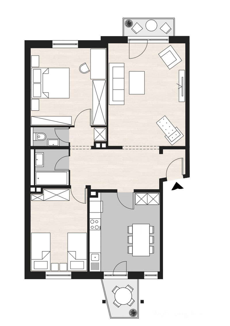 Modern Furnished 3.5-Room Apartment in Zürich's Prestigious 8008 District (22)