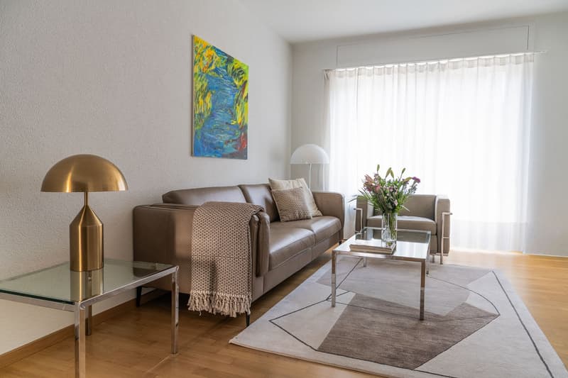 Modern Furnished 3.5-Room Apartment in Zürich's Prestigious 8008 District (1)