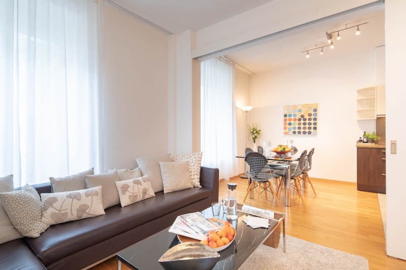 Charming Furnished 2-Room Apartment with Balcony in Zürich Wiedikon (1)