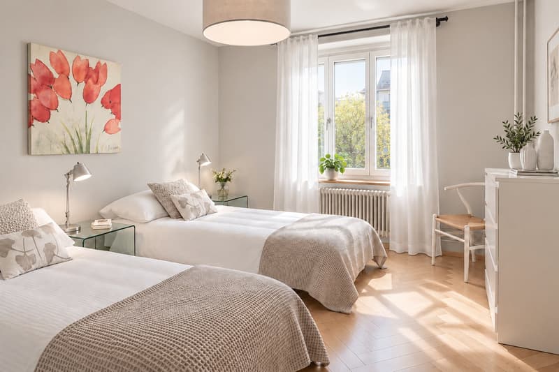 Neu renovierte, möblierte 3.5-Zimmer-Altbauwohnung mit Balkon in Zürich Wiedikon (7)