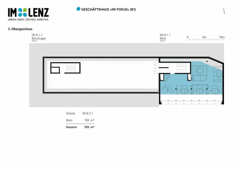 Uffici e spazi commerciali "Im Fokus" di circa 477 m² / Duplex (11)