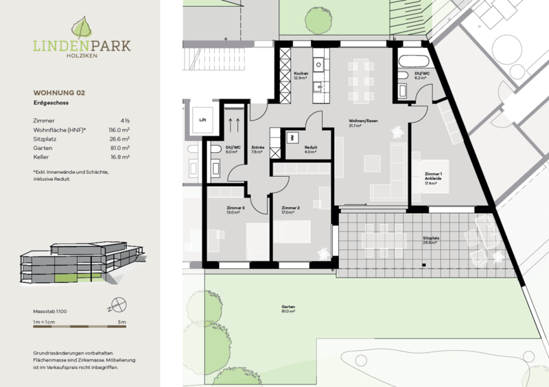 Ankommen & aufblühen: Gartenwohnung Lindenpark (6)