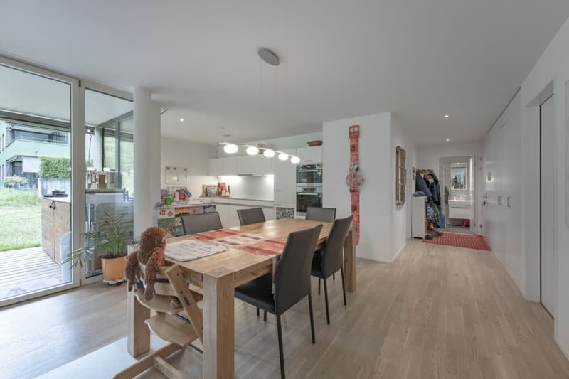 Moderne Eigentumswohnung mit eigenem Garten: 120 m² pures Grün (5)