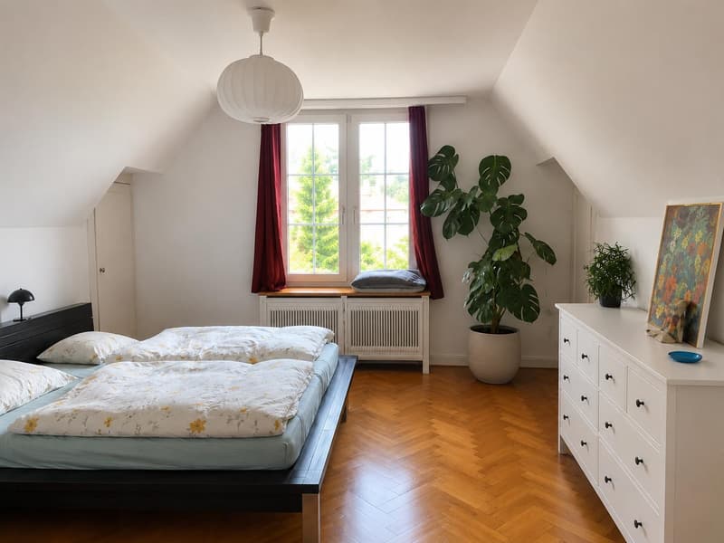 4.5-Zimmer-Wohnung im historischen Schloss Wiggen (10)
