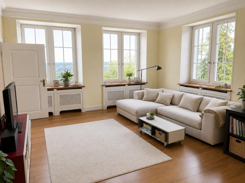 4.5-Zimmer-Wohnung im historischen Schloss Wiggen (3)