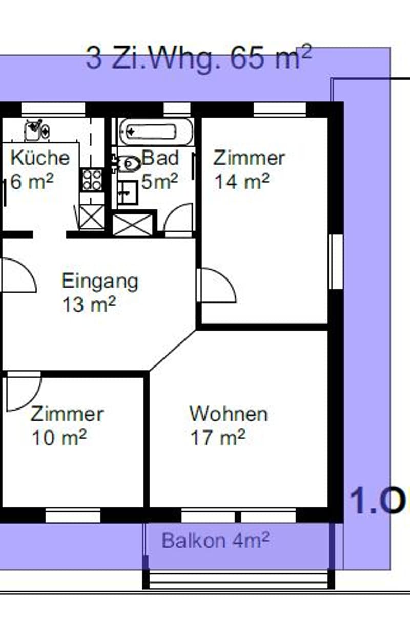 Charmante 3.5-Zimmer-Wohnung an ruhiger Lage in St. Gallen (9)