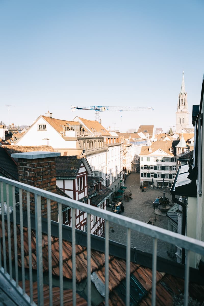 Aussicht von Terrasse