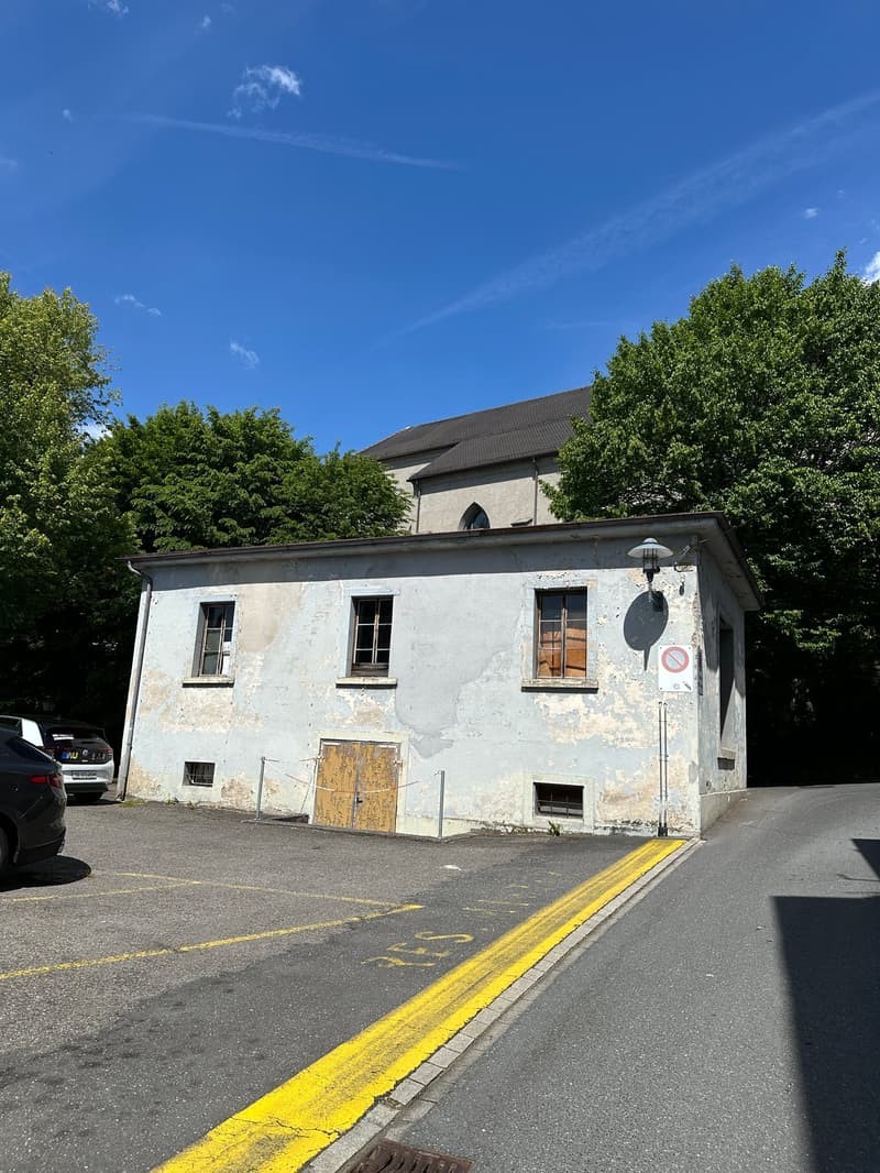 3-Fam-Haus mit Ladenlokal , Magazin, Parkplätzen (2)