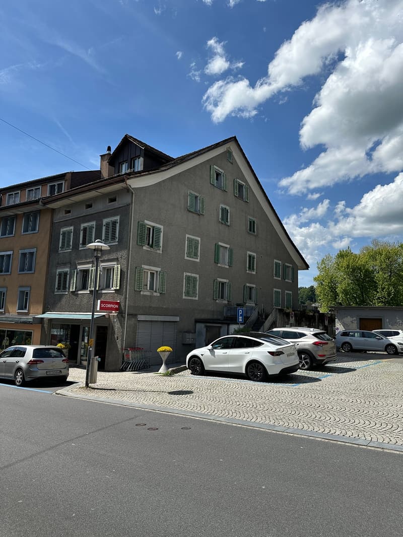 3-Fam-Haus mit Ladenlokal , Magazin, Parkplätzen (1)
