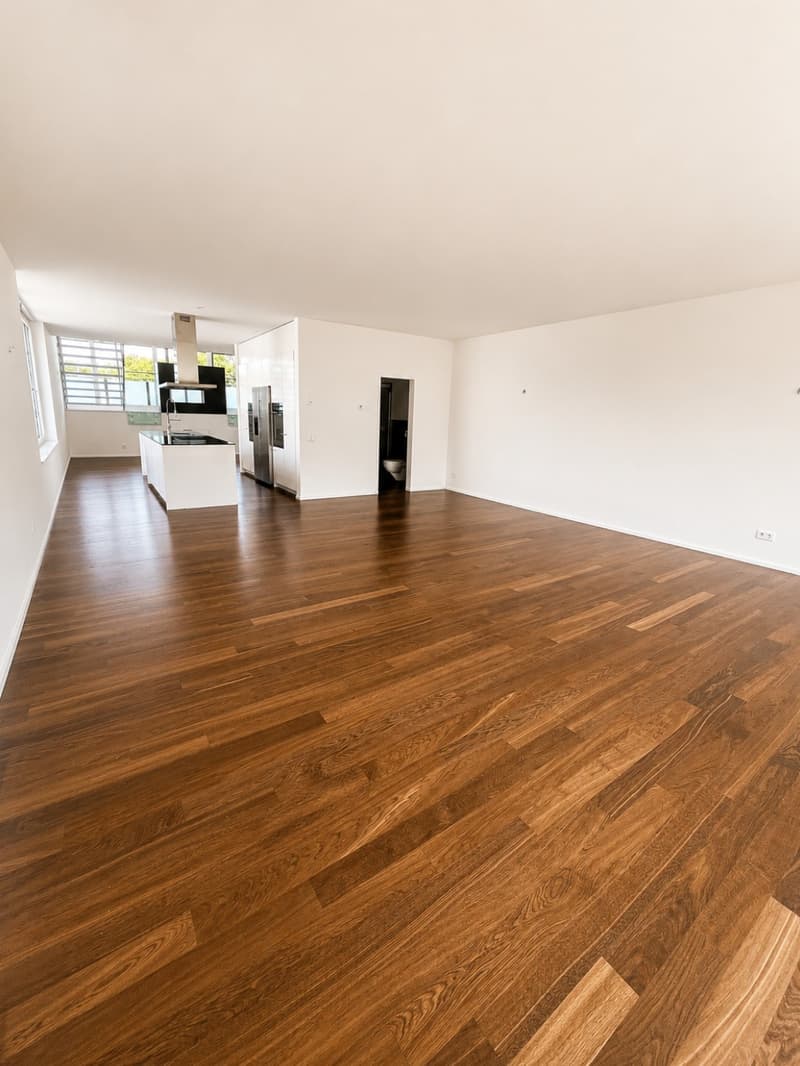 Traumhaftes Wohnen mit luxuriösem Ausbau! 1 grosses Schlafzimmer im OG, Rest offen gestaltet (2)